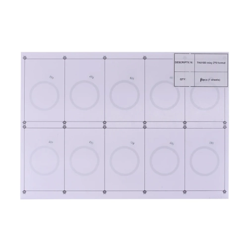125KHz RFID Prelam - RFID Card Inlay detail