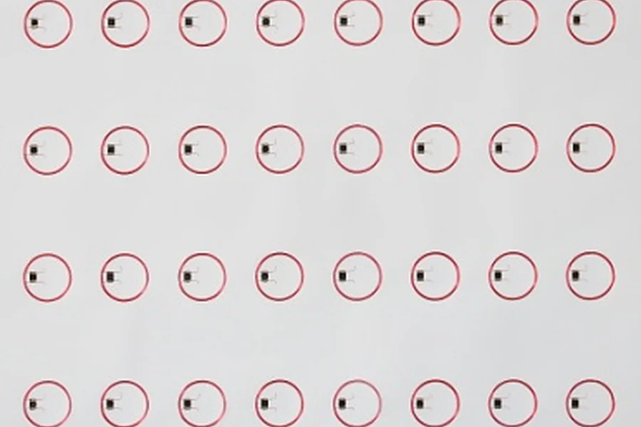 Why the 125KHz coil is the hard part - LF Card Inlay (125 kHz) detail