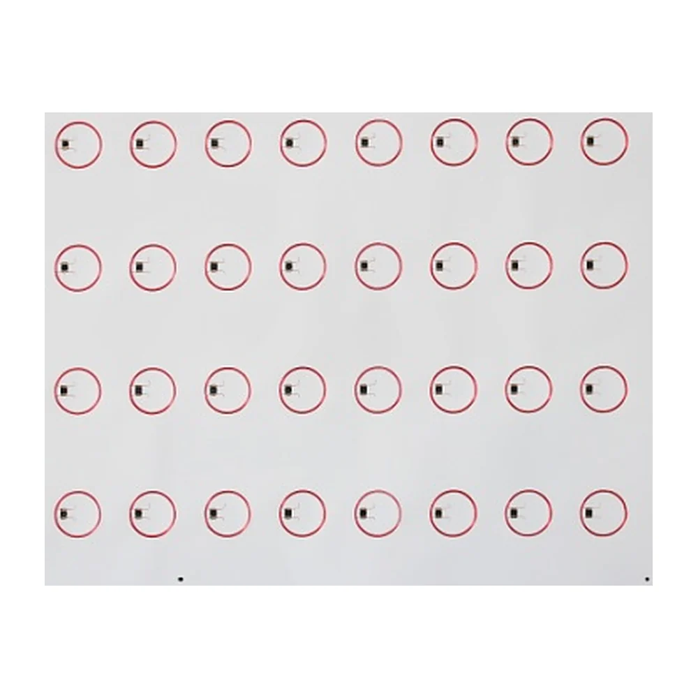 LF inlay — 125 kHz sheet — Round multi-turn wound coils