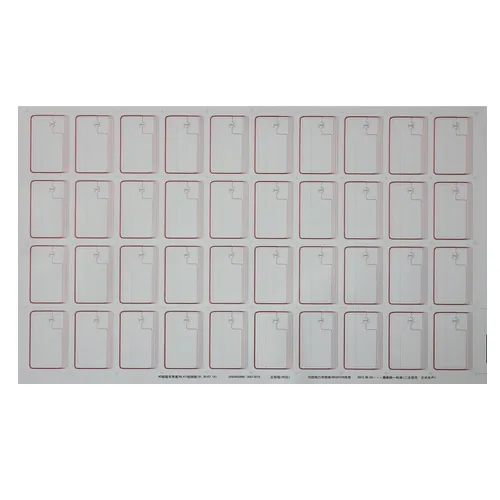 Combi Card Inlay view 3