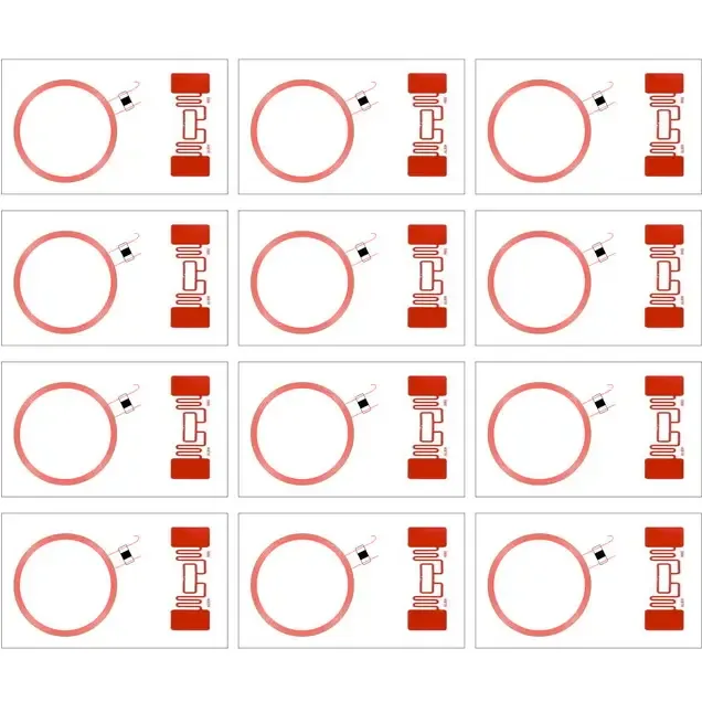 Dual-Frequency Card Inlay (Combi Prelam) — Card Inlay manufactured by RFIDAK in Shenzhen, China