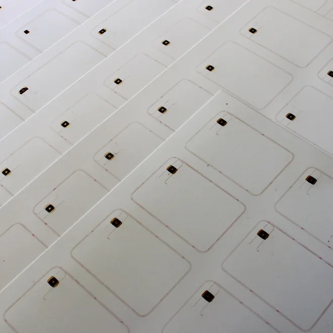 HF Card Inlay (13.56 MHz) view 2