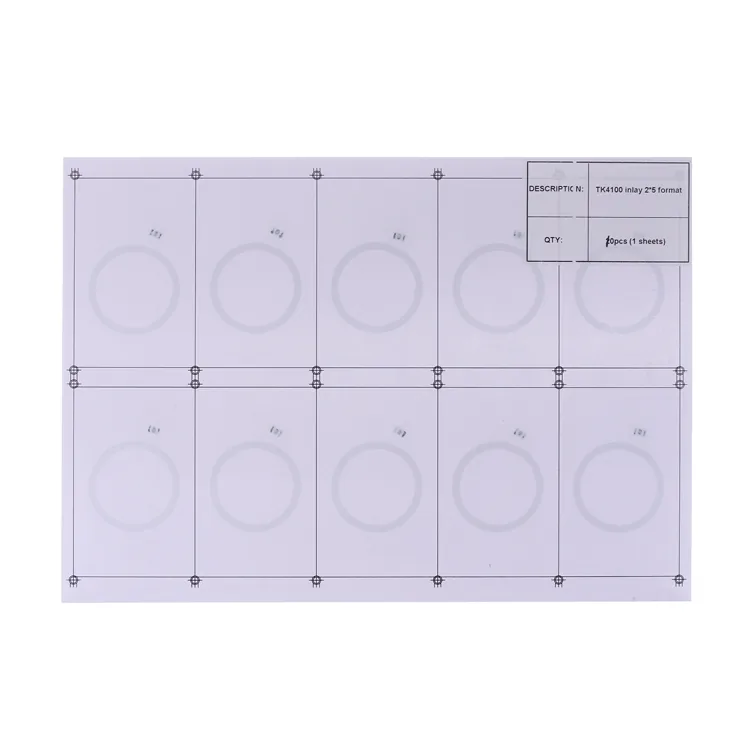 LF Card Inlay (125 kHz) view 2