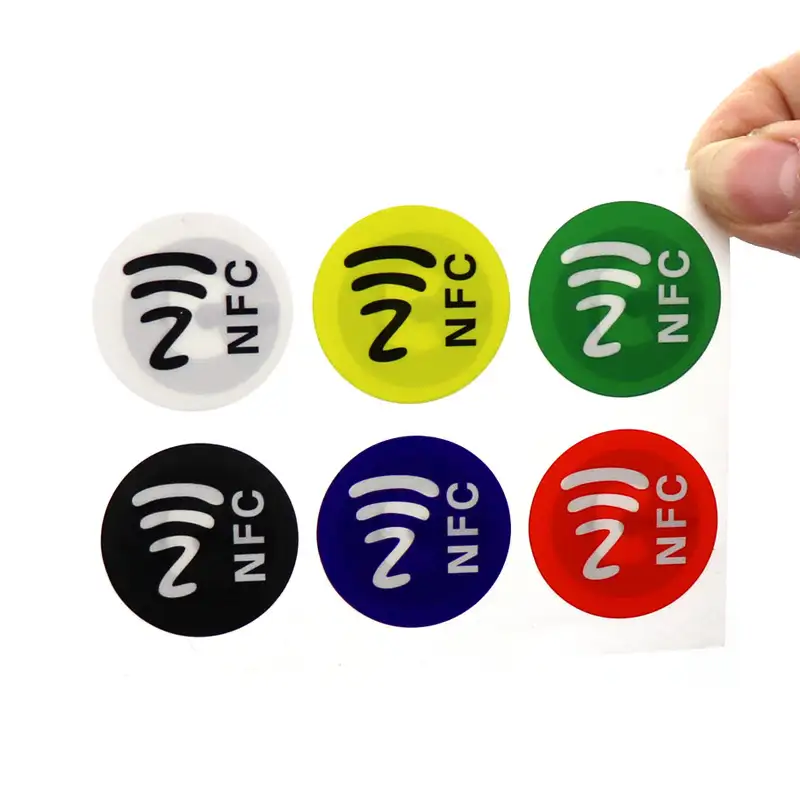 NFC Sticker — RFID Labels manufactured by RFIDAK