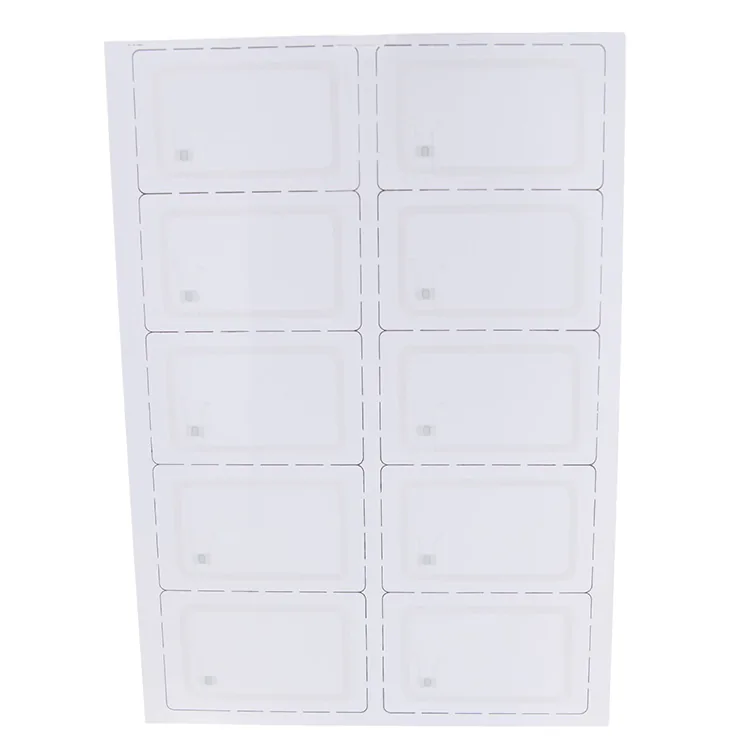 Prelam Inlay Sheet (Standard Prelam) view 2