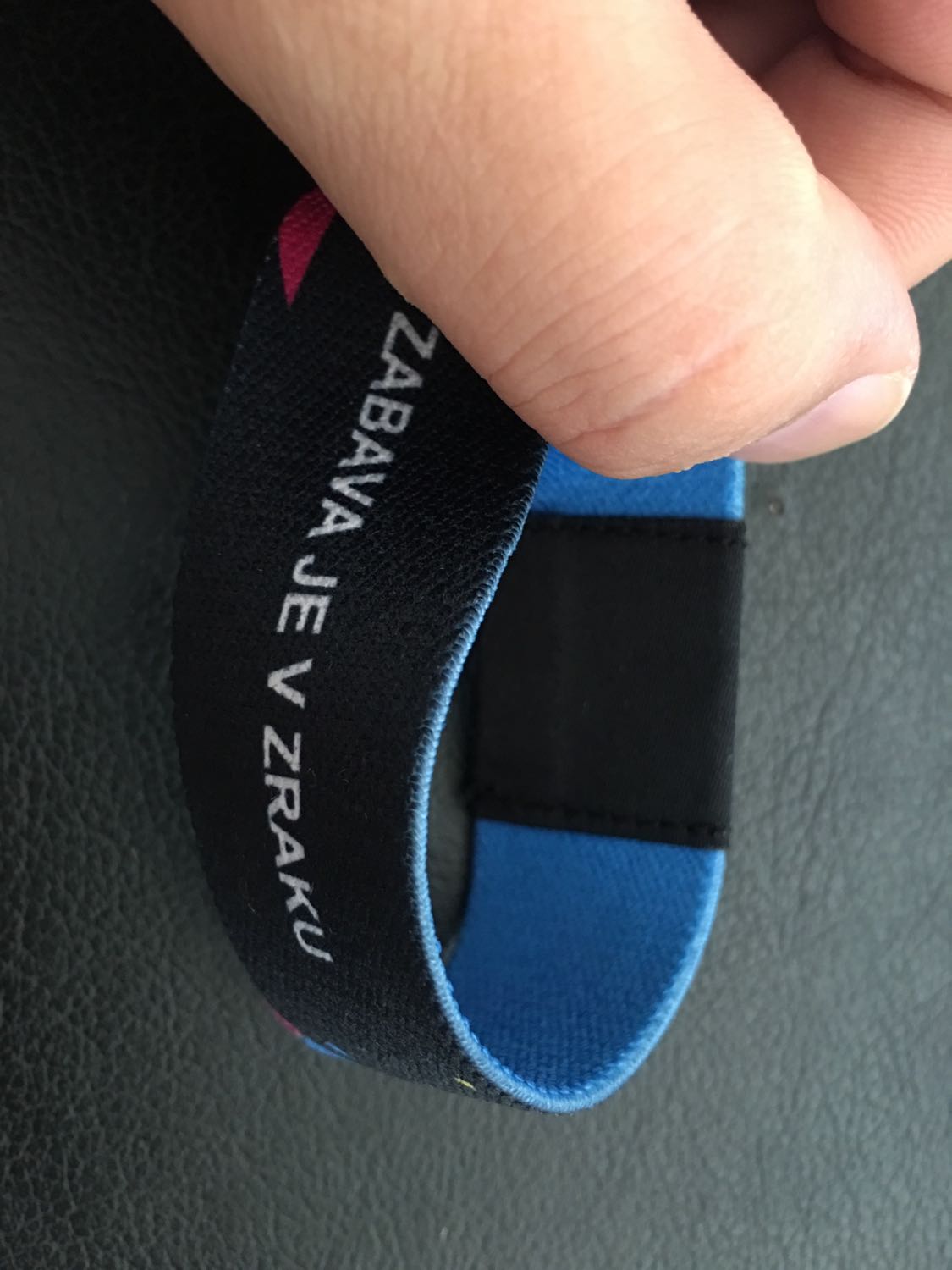 RFID Elastic Wristband view 2