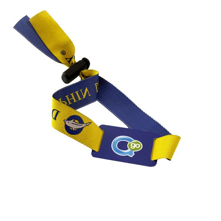 RFID Fabric Woven Wristband — RFID Wristbands manufactured by RFIDAK