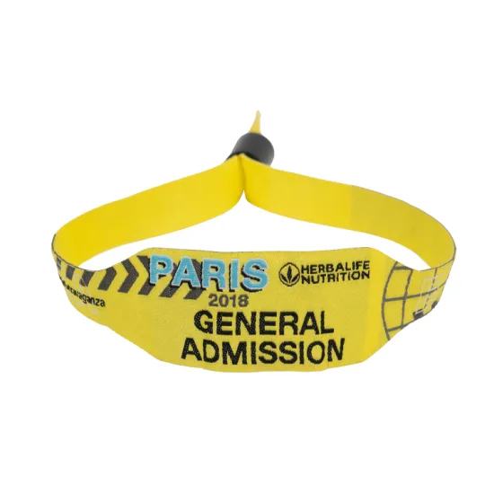 RFID Fabric Woven Wristband view 7