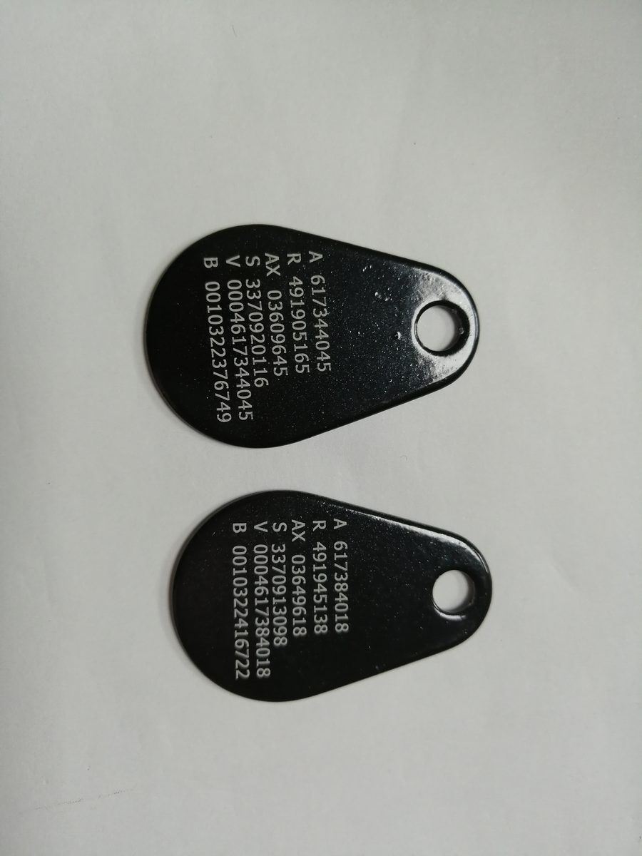 RFID FR4 Glassfiber Keyfob view 3