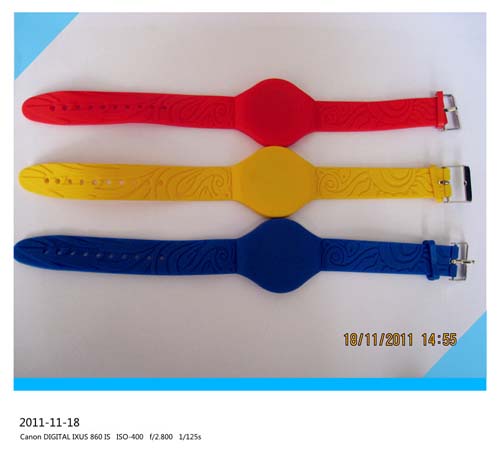 RFID PVC Wristband — RFID Wristbands manufactured by RFIDAK