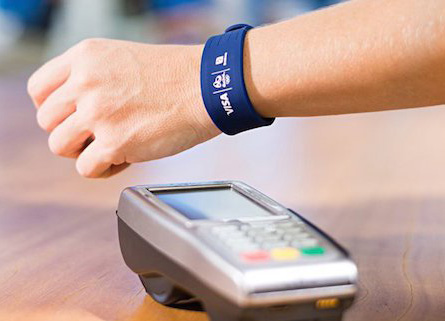 Where guests actually wear them - RFID Silicone Wristband detail