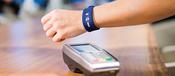 Cashless payment at venues - RFID Silicone Wristband detail