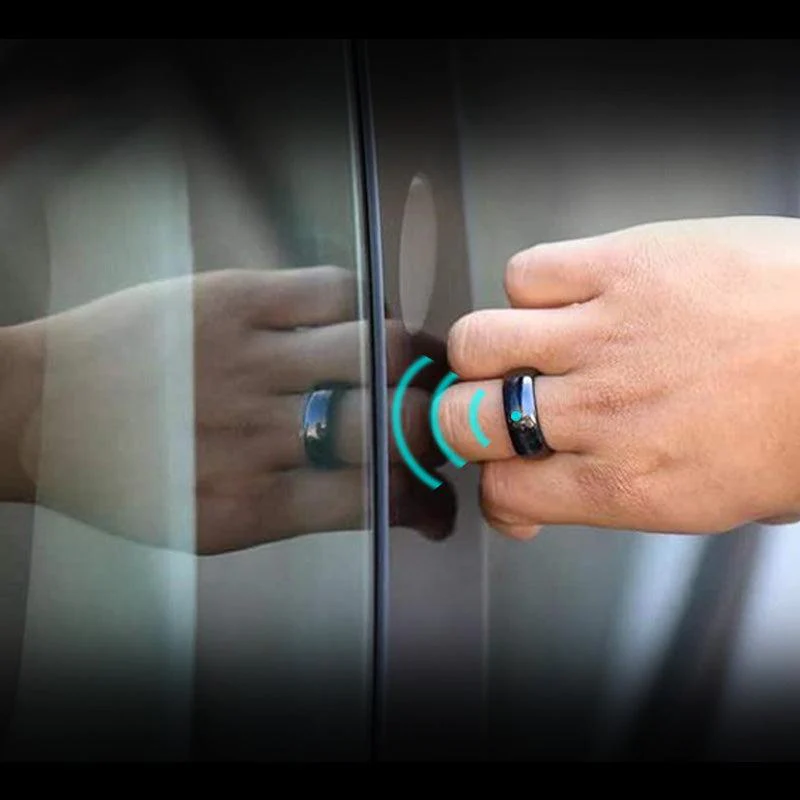 NFC Smart Ring — Compatible with Tesla Model 3/Y Key-Card Pairing — RFID Rings manufactured by RFIDAK