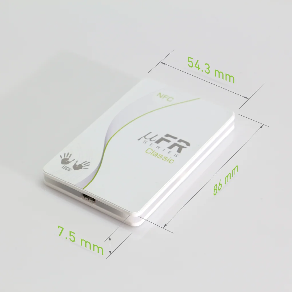 Dimensions - µFR Classic CS NFC Reader detail