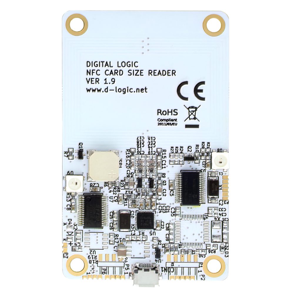 OEM Board with RF Booster - µFR Classic CS NFC Reader detail